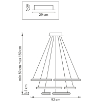 Подвесной светильник Lightstar Virata 814233