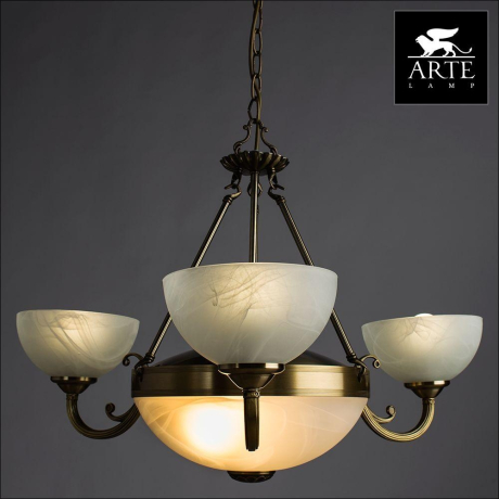 Подвесная люстра Arte Lamp Windsor A3777LM-3-2AB 