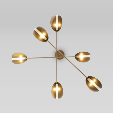 Потолочная люстра Eurosvet Grazia 70148/6 золото 