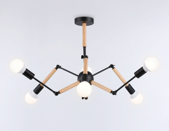 Люстра на штанге в стиле лофт Ambrella light TRADITIONAL TR80488