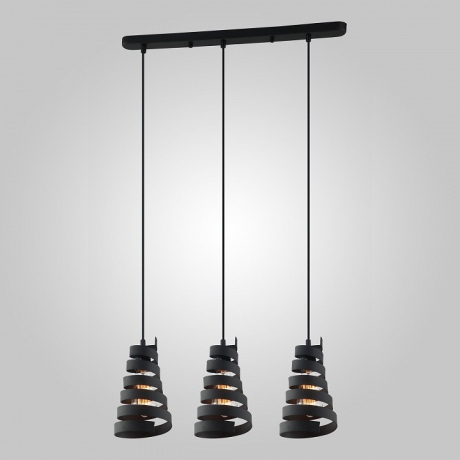 Подвесной светильник Eurosvet Storm 50058/3 черный 