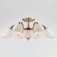 Подвесная люстра Eurosvet 22010/6+2 античная бронза