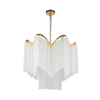 Подвесная люстра с лампочками Favourite Nubes 2966-7P+Lamps E14 Свеча