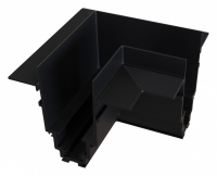 Соединитель угловой L-образный для треков встраиваемых Maytoni Technical Accessories for tracks Gravity TRX010CL-22B