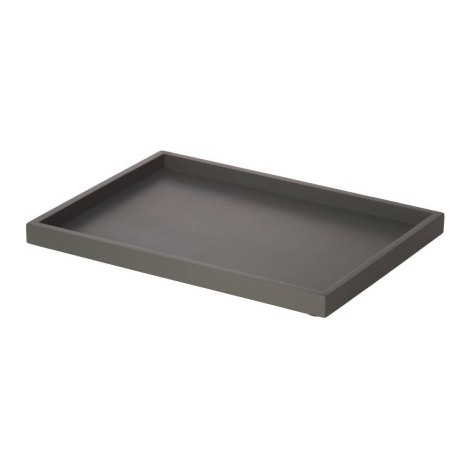 427098 Поднос декоративный COCHRANE, L335, B240, H20, дерево, серый Eglo 