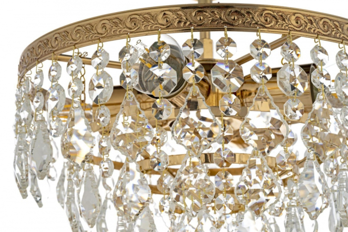 Люстра на штанге Arti Lampadari Castellana Castellana E 1.3.30.602 G 