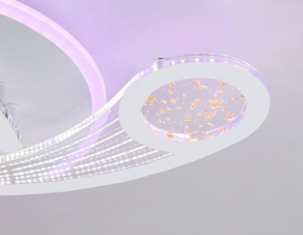 Потолочная диммируемая люстра с пультом ДУ Ambrella light Original FA4475 