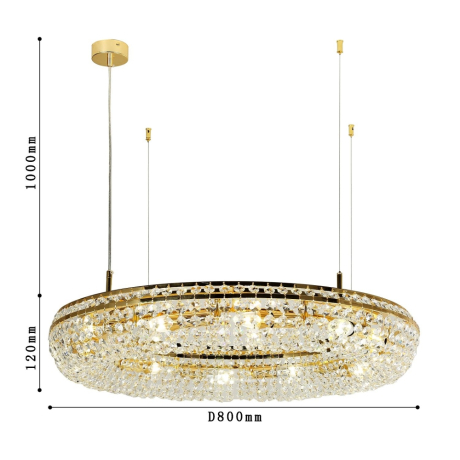 Подвесная люстра Favourite Monilibus 4015-12P 