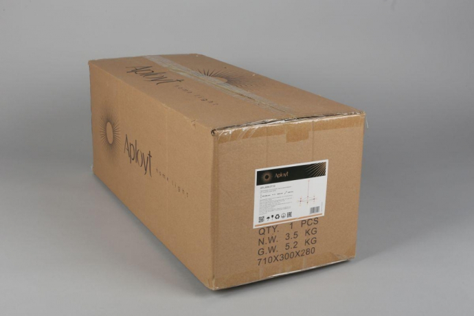 Люстра с поддержкой Алисы На штанге APLOYT APL.606.07.10-A 