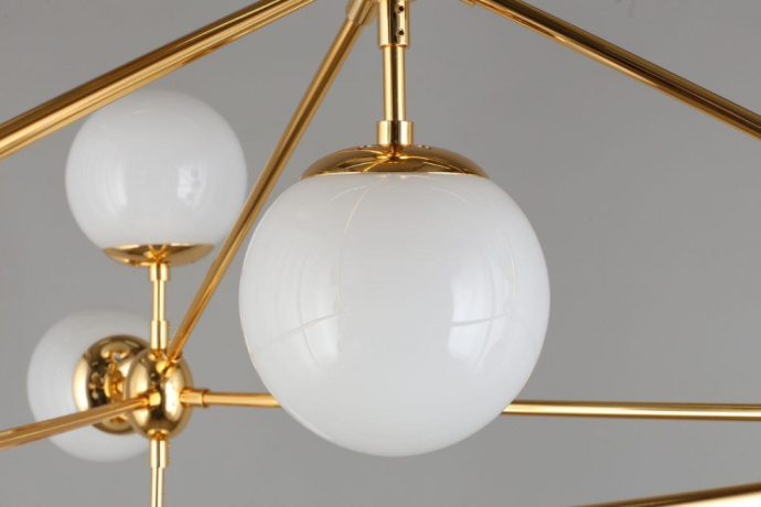 Люстра с поддержкой Алисы На штанге APLOYT APL.606.07.10-A 