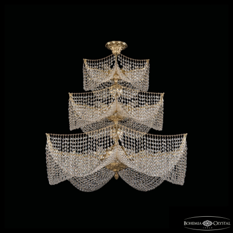 Люстра каскадная Bohemia Ivele Crystal 77171/95/21/3d G 