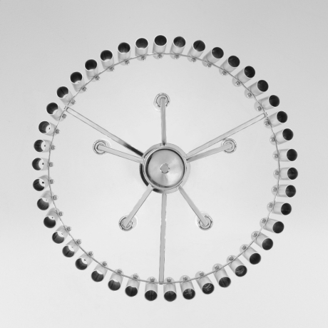 Люстра на штанге Bogate's Castellie 362/5 серебро 