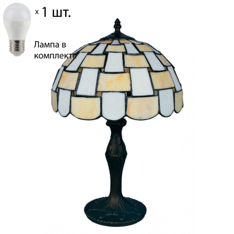 Настольная лампа с лампочкой Omnilux OML-80104-01+Lamps 