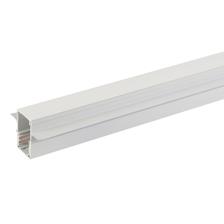Шинопровод встраиваемый магнитный для ГКЛ12,5 мм Crystal Lux CLT 0.123 02 L3000 WH 