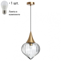 Подвесной светильник с лампочкой Odeon Light Kesta 4950/1+Lamps E27 P45