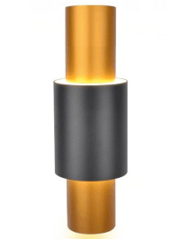 Настенный светильник Escada 20037SMU/01 LED 7+3+3W 4000K золото/черный 20037