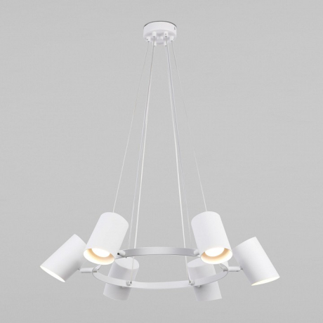 Подвесная люстра Eurosvet Splay 70147/6 белый 