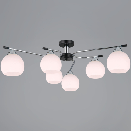 Потолочная люстра Illumico IL0638-6CSQ-24 CR BK LIBRA (1428914) 