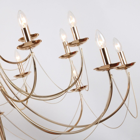 Подвесная люстра с лампочками F-Promo Plini 2591-20P+Lamps E14 Свеча 