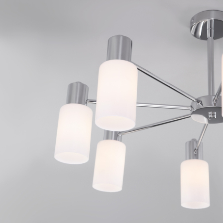 Люстра на штанге Eurosvet Vegga 70160/8 хром 