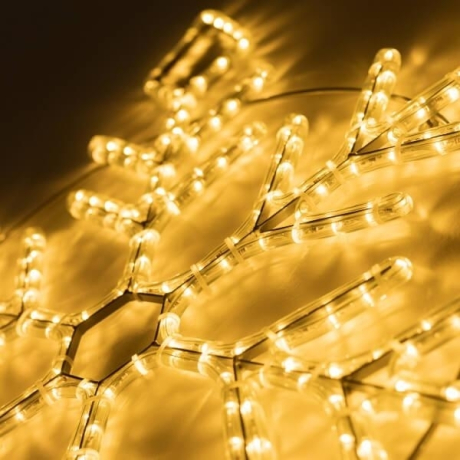 Светодиодная фигура Снежинка теплый свет Ardecoled ARD-Snowflake-M9-900x900-360Led Warm (34257)