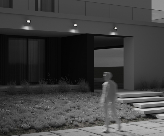 Настенно-потолочный прожектор Maytoni Outdoor Flood FL001-L30B6KSR 