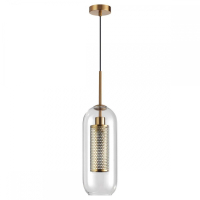 Подвесной светильник со светодиодной лампочкой E27, комплект от Lustrof. №304182-642598