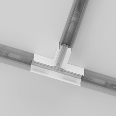 Соединитель T-образный для треков накладных Maytoni Technical Accessories for tracks Gravity TRA010CT-41W 