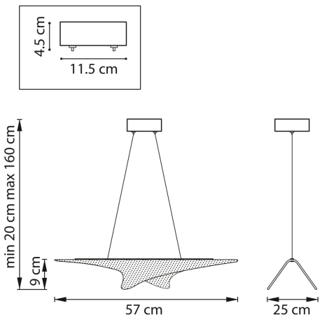 Подвесной светильник Lightstar Varese 731303 