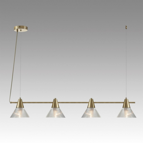 Подвесной светильник с лампочками LUMION 6596/4A+Lamps 