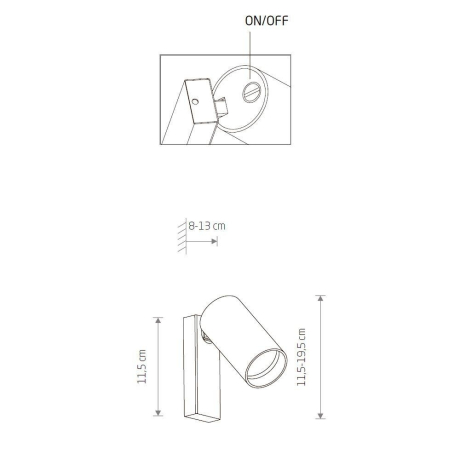 Бра Nowodvorski Mono 7764 