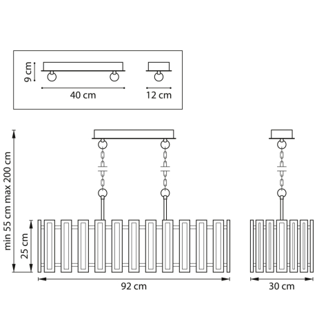 Подвесная люстра Lightstar с поддержкой Алисы, Agave 712164