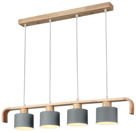 Светильник подвесной в наборе с 4 Led лампами. Комплект от Lustrof №657386-708672 