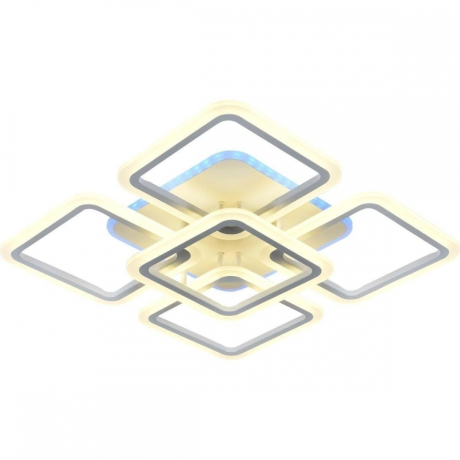 Светодиодная диммируемая люстра с ПДУ EvoLED Qutro SLE200452-05RGB 