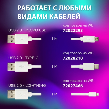 Нарушена упаковка!  <271922> Зарядное устройство сетевое (220В) SONNEN, 2 порта USB, выходной ток 2,1 А, белое, 454797 (454797)