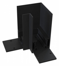 Соединитель угловой L-образный для треков накладных Maytoni Technical Accessories for tracks Gravity TRX010CL-21B