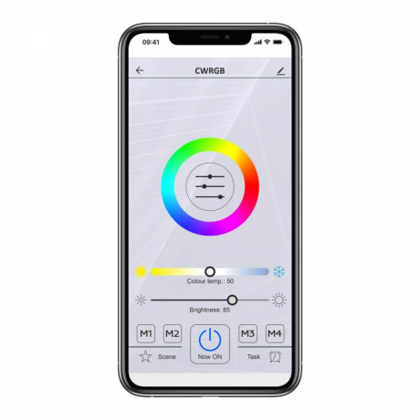 Светодиодный светильник с поддержкой ''Алиса'' Диамант Смарт Citilux CL713A10G 