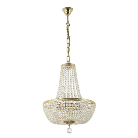 Люстра подвесная с Led лампочками в комплекте Arti Lampadari Castellana E 1.5.40.100 G+Lamps 