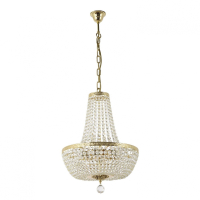 Люстра подвесная с Led лампочками в комплекте Arti Lampadari Castellana E 1.5.40.100 G+Lamps