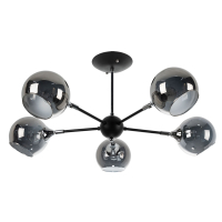 Нарушена упаковка! <240791> Люстра на штанге Arte lamp Lagos A2708PL-5BK
