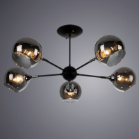 Нарушена упаковка! <240791> Люстра на штанге Arte lamp Lagos A2708PL-5BK
