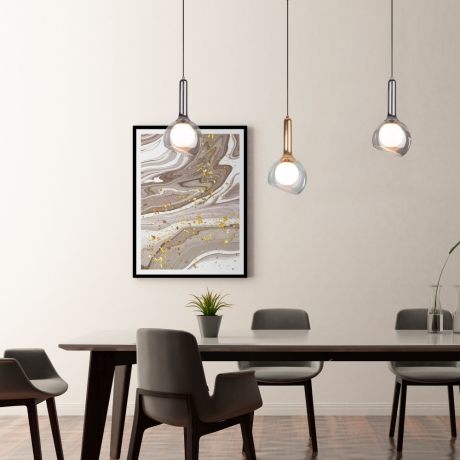 Подвесной светильник Eurosvet Fantasy 50188/1 дымчатый 