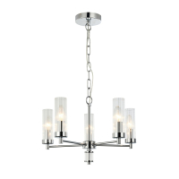 Подвесная люстра с лампочками Favourite Aesthetic 2672-5P+Lamps E14 Свеча