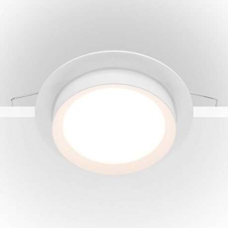 Встраиваемый светильник Maytoni Technical Hoop DL086-GX53-RD-W 