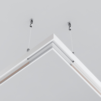 Соединитель угловой L-образный для треков накладных Maytoni Technical Accessories for tracks Exility TRAM034CL-41W