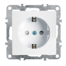 Нарушена упаковка!  <315880> Розетка с защитной шторкой (белый) Эрна Stekker PST16-9110-01 39317