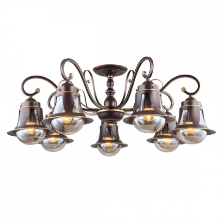 Люстра потолочная с лампочками Omnilux OML-50607-07+Lamps 