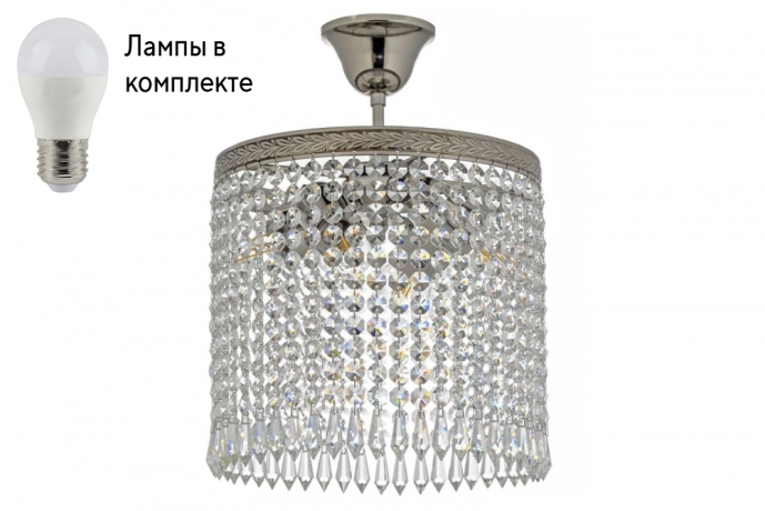 Подвесная люстра с лампочками Dio D arte Cremono E 1.2.25.100 N+Lamps 