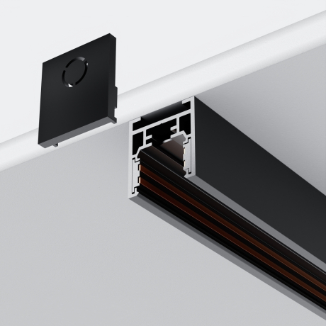 Заглушка для трека Maytoni Technical Accessories for tracks Exility TRAM034EC-41B 