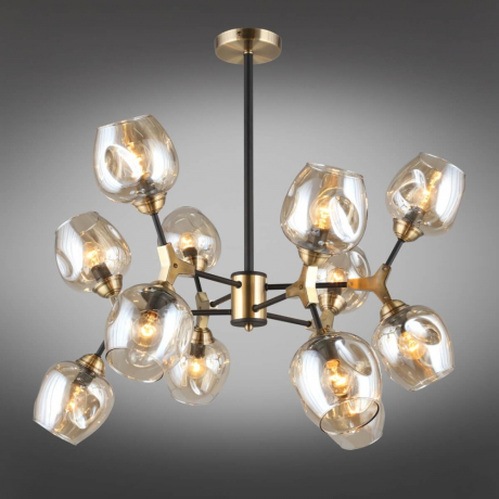 Люстра с поддержкой Маруси потолочная Omnilux OML-93407-12-M 